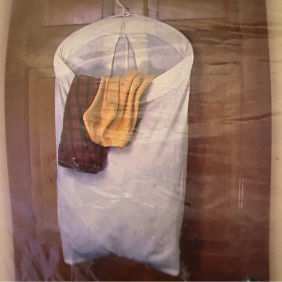 Hanging Canvas Clothes Hamper Back or Front of Door NWT - Picture 2 of 4